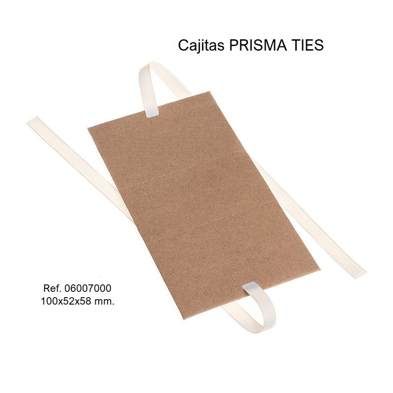 Cajita Prisma Ties 100x62x58 mm.